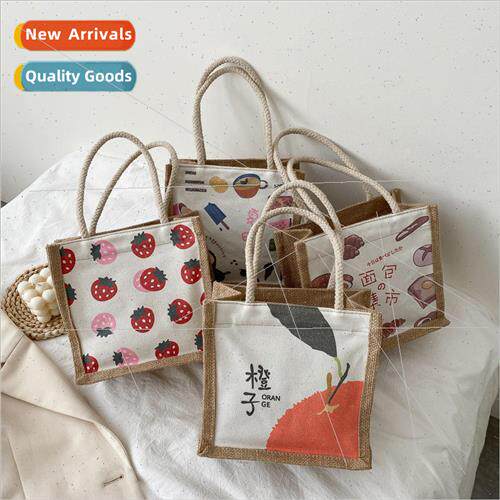 Japanese handheld lunch bag female 2022 new fashion simple m