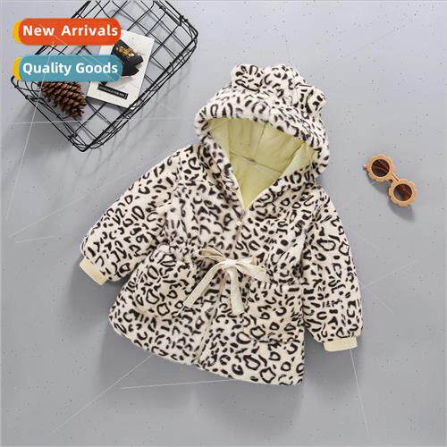 Girls cotton clothing winter new children thickened cotton j