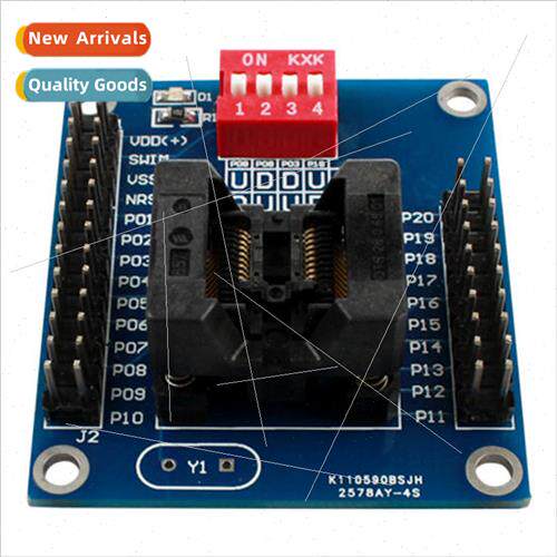 STM8S 8L TSSOP20 Burn-in Sockets Test Sockets Downloader Off