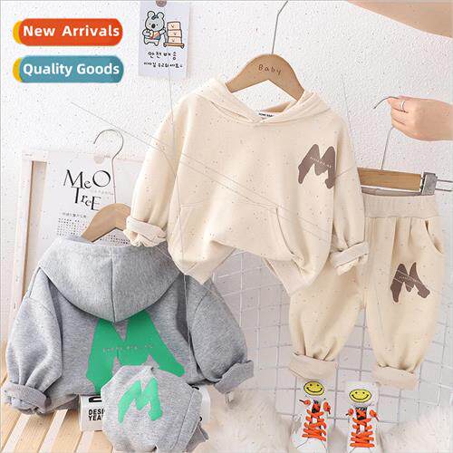 Handsome baby boys fall boys sweater suit new childrens chil