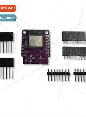 MINI ESP32-C3 development board equipped with ESP32-C3-MINI-