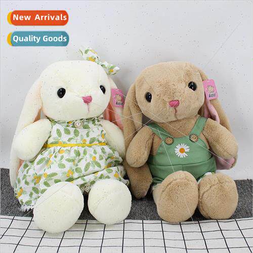 Cute couple bunny doll backpack rabbit plush toys childrens