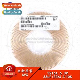 al Chip Tantalum Capacitor 3216A 33uF±10% 6.3V TAJA336K006R