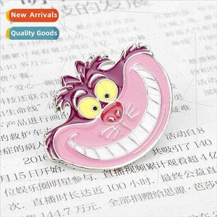 Alice brooch and carto drop animation oil Film Wonderland