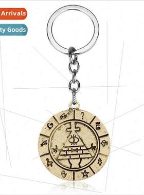 Wacky Town Gravity Falls Bill Bill Mystery Town Keychain Pen