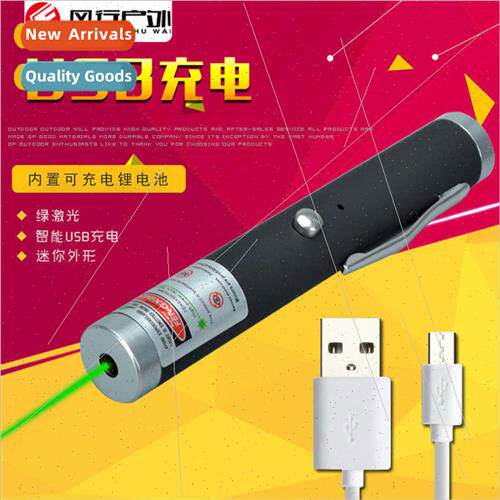 Green Laser Flashlight Electronic Laser Whip Mini Sales Pen