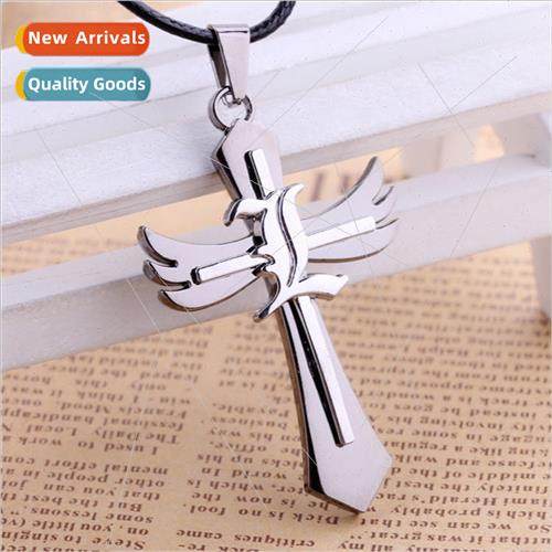 Anime Peripheral Necklace Death DEATH NOTE L Double  Cross N