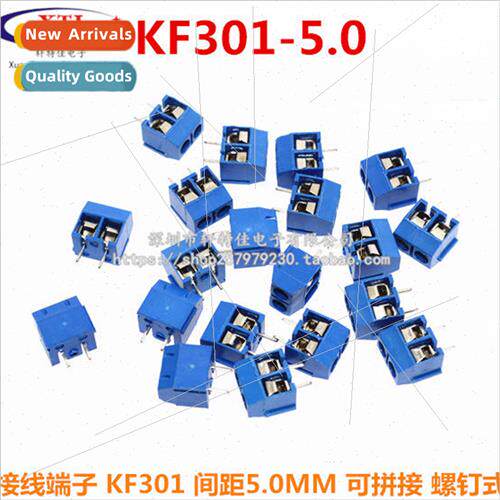 Terminal block KF301 2P 3P Pitch 5.0MM Splicable Screw 300V/