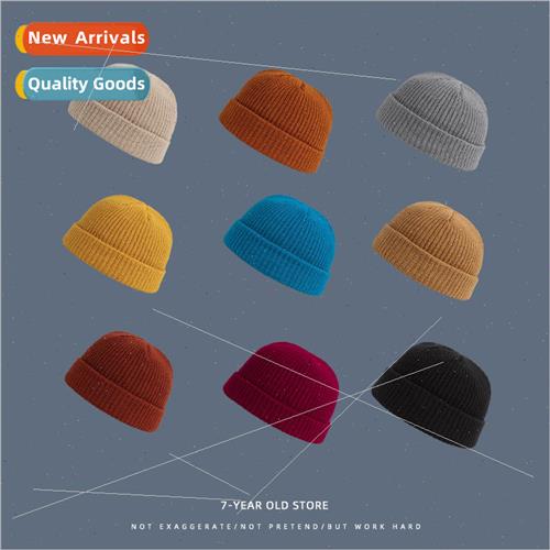 Hat fall and winter mens melon hat outdoor yuppie warm wool