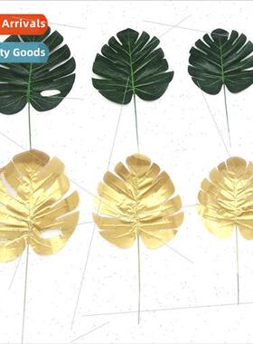 ins turtle back leaves fake e leaves green simulation large