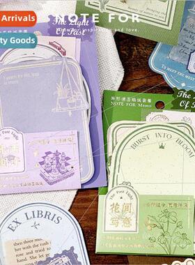 适用 Shaped Sticky Notes Stickers Set Past Days Floating Lig