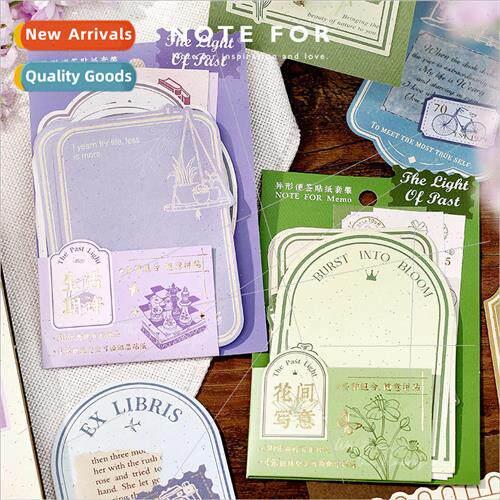 适用 Shaped Sticky Notes Stickers Set Past Days Floating Lig