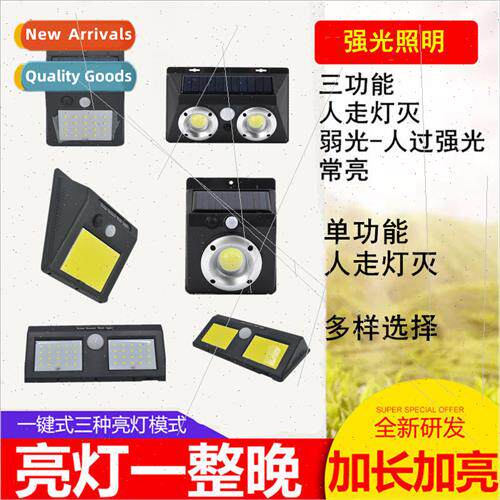 Solar Energy Body Sensor Wall ght Garden Patio Outdoor New R