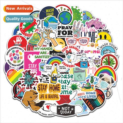 New 50 cartoon doctor doodle stickers health protection epid