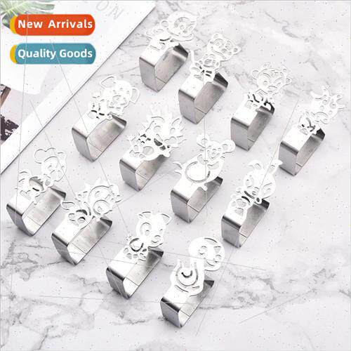 Zodiac tablecloth clip elastic stainless steel cartoon table