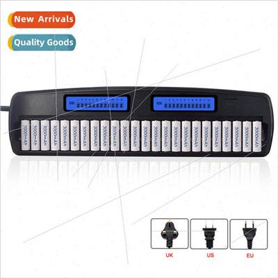 KTV Battery Set LCD Smart Charger + 24 AA3000 Rechargeable B