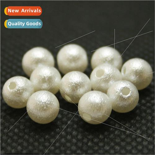 DIY handmade earrings beading materials ABS crinkle pearl lo