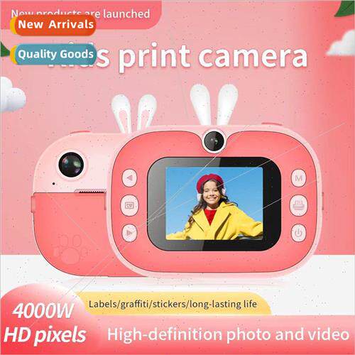 Childrens Polaroid camera students mini thermal cartoon digi