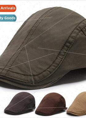 Spring and Autumn new mens duck tongue cap fashion beret mal