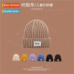 winter hats leisure childrens patch Korean Childrens war hat