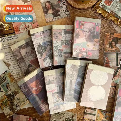 Romantic notes series -adhesive handbook stickers vintage co