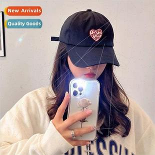 duck spring children cap tongue small face show ins Korea