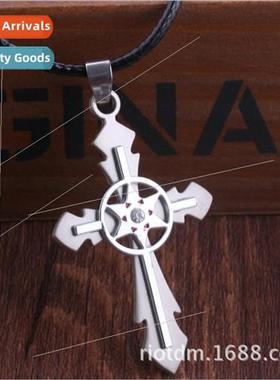 Popular Anime Peripherals Cross Necklace Popular Personalize
