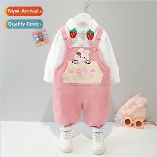 childrens backpack pants Spring new Autumn suit children and