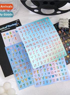 Flat stickers Fantasy Fragments Series mple high-color numer