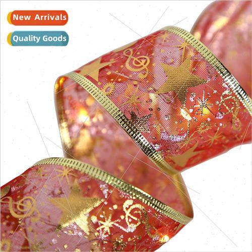 2023 new double layer ribbon diy bow Christmas e gift packag