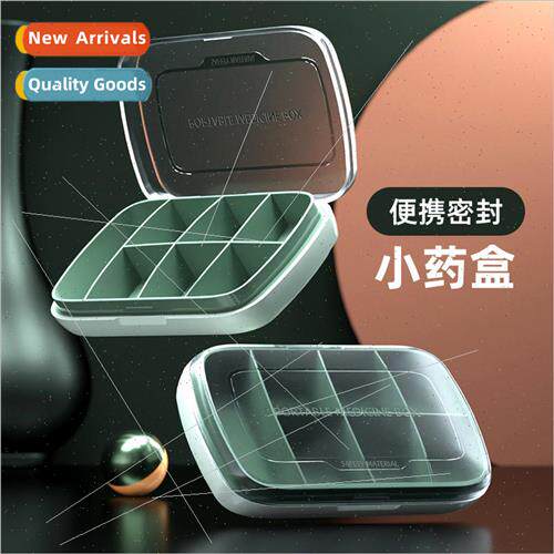 Pill Box Portable Medicine Dispensing Organizer Small Mini M