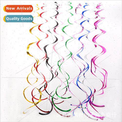 Spiral charm pendant wedding birthday party decoration decor