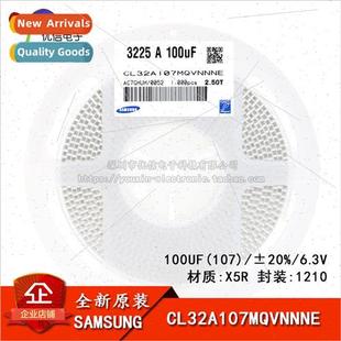 Capacitor 6.3V 100UF X5R Chip ±20% CL32A107MQVNNNE 1210