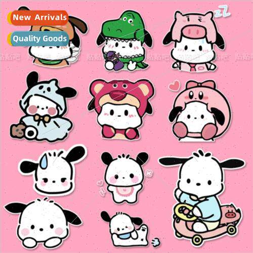 Pacha dog cartoon cute stickers decorative electric car moto