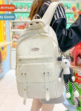 Middle and high school students schoolbag female new element