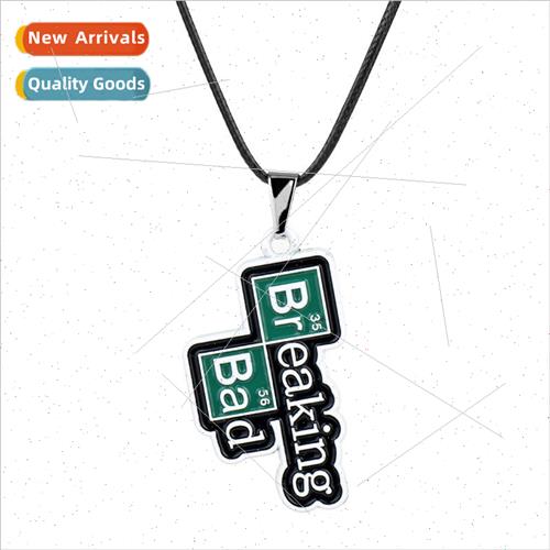 Movie & TV Jewelry Desperado Breaking Bad Alphabet Pendant N