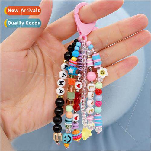 Mixed color soft ceramic gold iron gall stone spacer colorfu