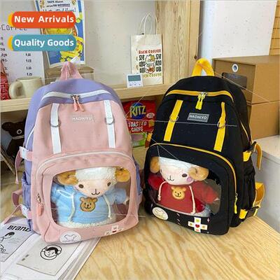 2022 new ins large-capacity Korean shoulder bag 适用eign fas