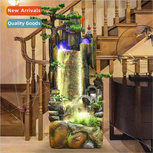 Wigwam flowing fountain ornaments fish pond feng shui wheel