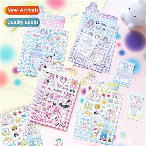 message stickers sweet half summer series Korean secondary s
