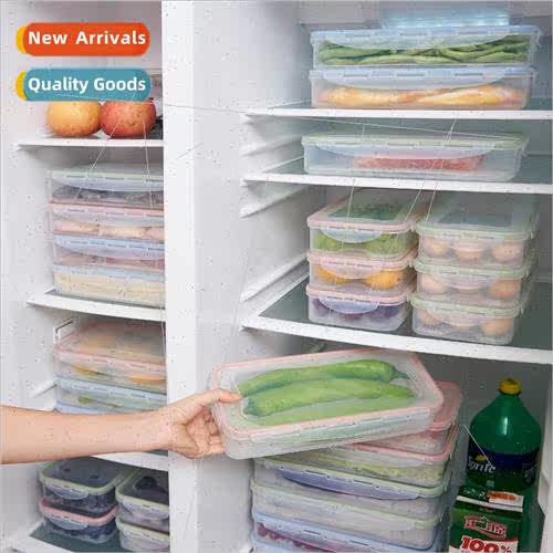 Kitchen Refrigerator Sealed Crisper Box Frozen Dumpling Box
