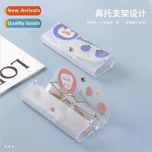 Cartoon glasses case outdoor travel sunglasses case washable