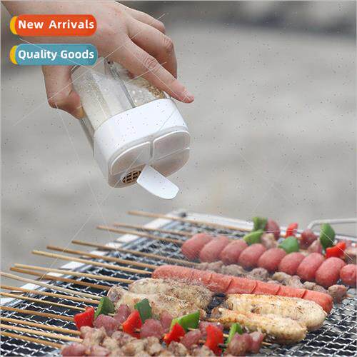 BBQ Sprinkle Bottle Kitchen Flip d ing Jar 4 in 1 Cumin Pepp