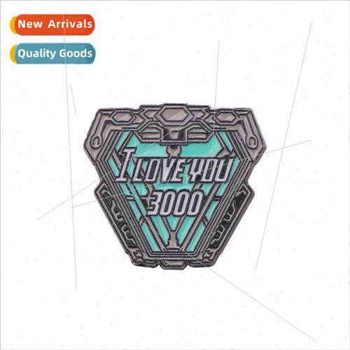 Marvel Avengers LOVE YOU Love You 3000 Pin Personalized Badg