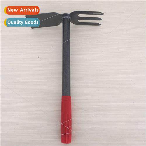 Plastic spraying handle two head busy two hoe rake hoeing ag