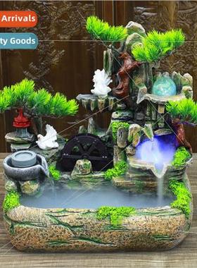 New creative home wigwam circulating water fountain fish tan