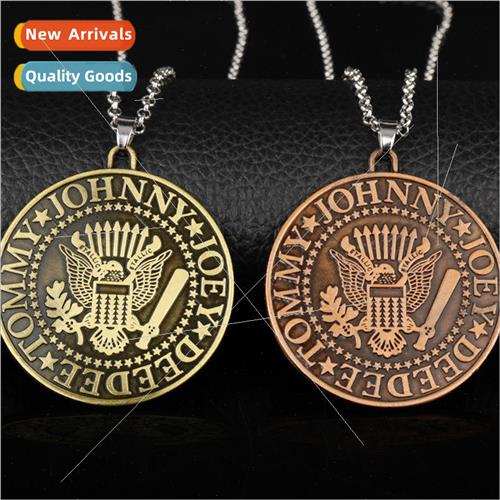 Rock Punk Band RAMONES Ramones Jewelry Tag Alloy Keychain Ne