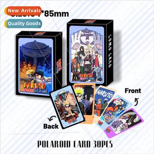 Japanese anime Naruto Polaroid small card LOMO card double-
