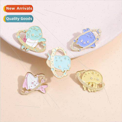 Cartoon elf brooch pet cute exquisite bag decoration clothin