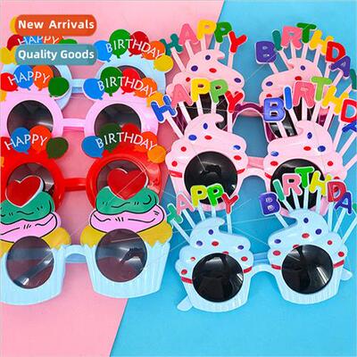 Birthday Spooky Glasses Creative Childrens Happy Party Photo